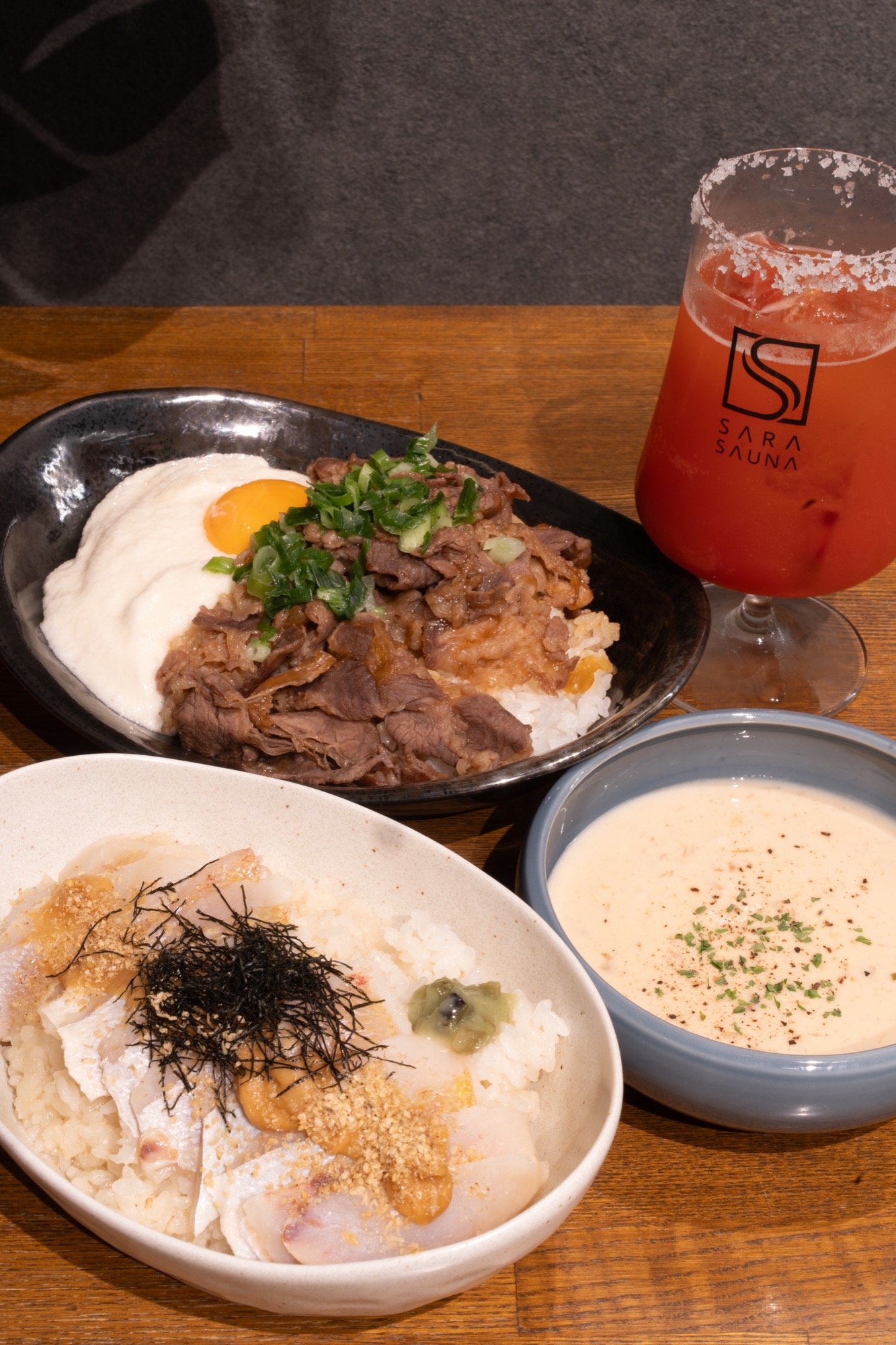 MIRA SAUNAで楽しめるケータリング料理のイメージ